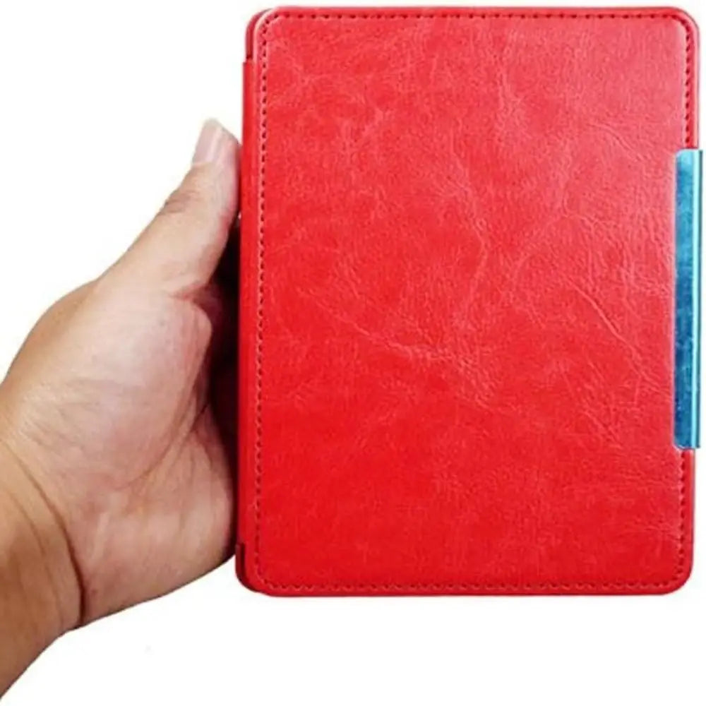 PU Leather Protective Case Magnetic Closure Anti Scratch Folio Cover Ultra Slim for Kindle 5/4th Gen (Model:D01100) 2011