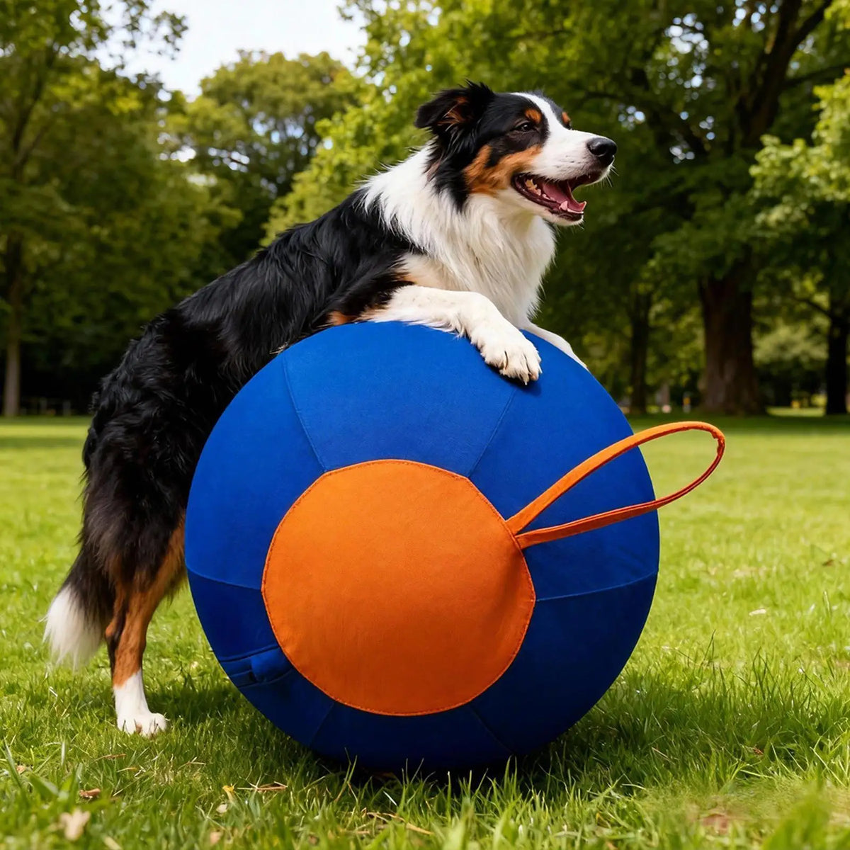Pet Herding Ball 45cm Large Dog Ball Interactive Moving Toys For Dogs Breed Pet Puppy Outdoor Training Play Ball Kids Game Toys
