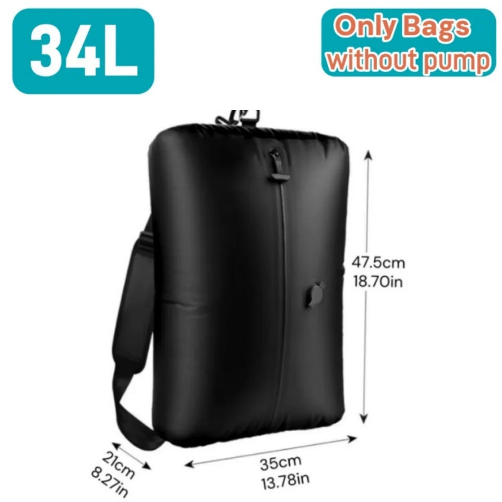 Travel Essentials Vacuum Storage Bags Luggage Packing Bag Compression Bag with Air Pump Clothes Organizer Packaging Cubes