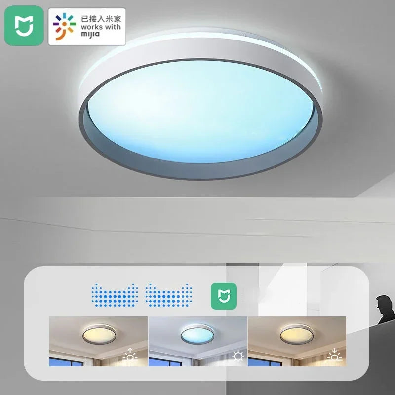 Smart sky light Bedroom study full spectrum blue sky clear sky ceiling light Access to mi home app mijia mesh xiaomi version