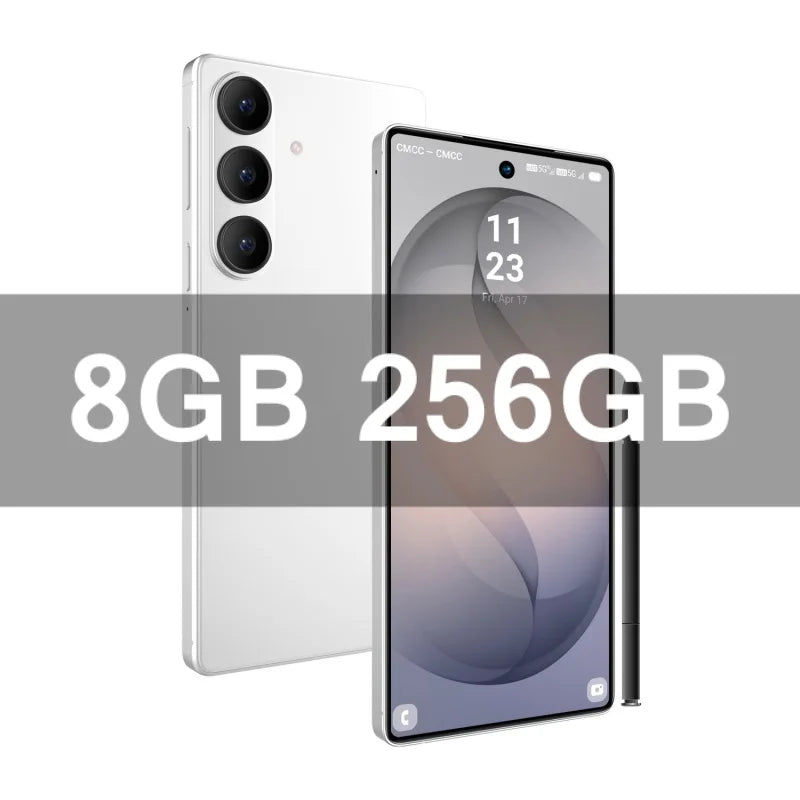 A57 22GB+2TB Global For Edition 8000mah HOT Screen Android 5G 108MP x 72MP Protector Battery Original Smart 7.3''HD AB2