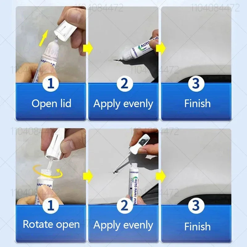 For Hyundai Kona 2017-2025 OS SX2 Paint Repair Pen Touch Up Scratch Remover DIY Auto Accessories Black White  Blue Gray Red Grey