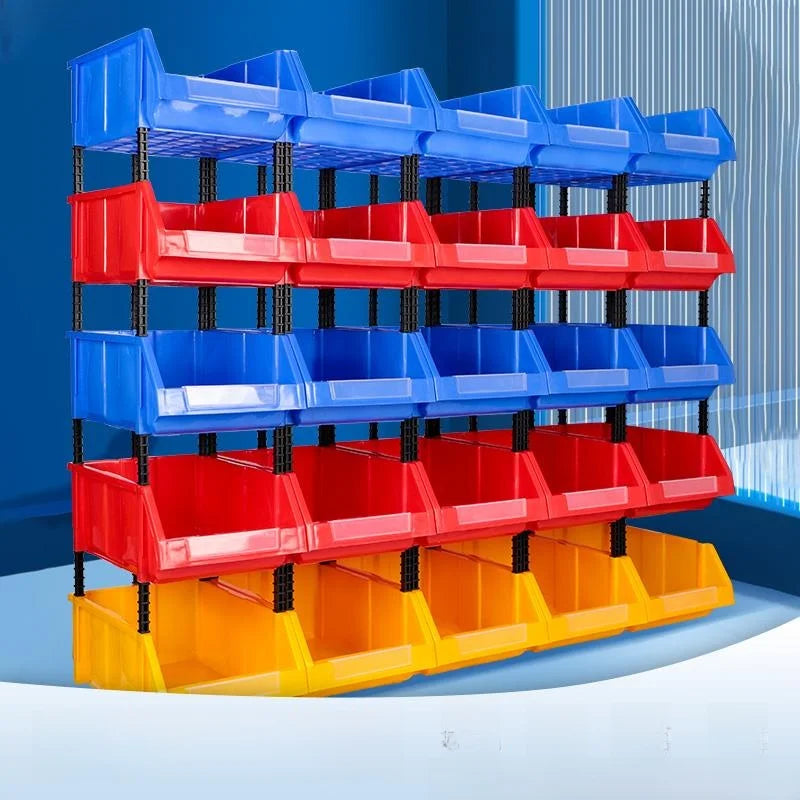 Plastic Combination Hardware Screw Storage Box Parts Organizer Toolbox Warehouse elf Storage Case Modern Sle Universal Use