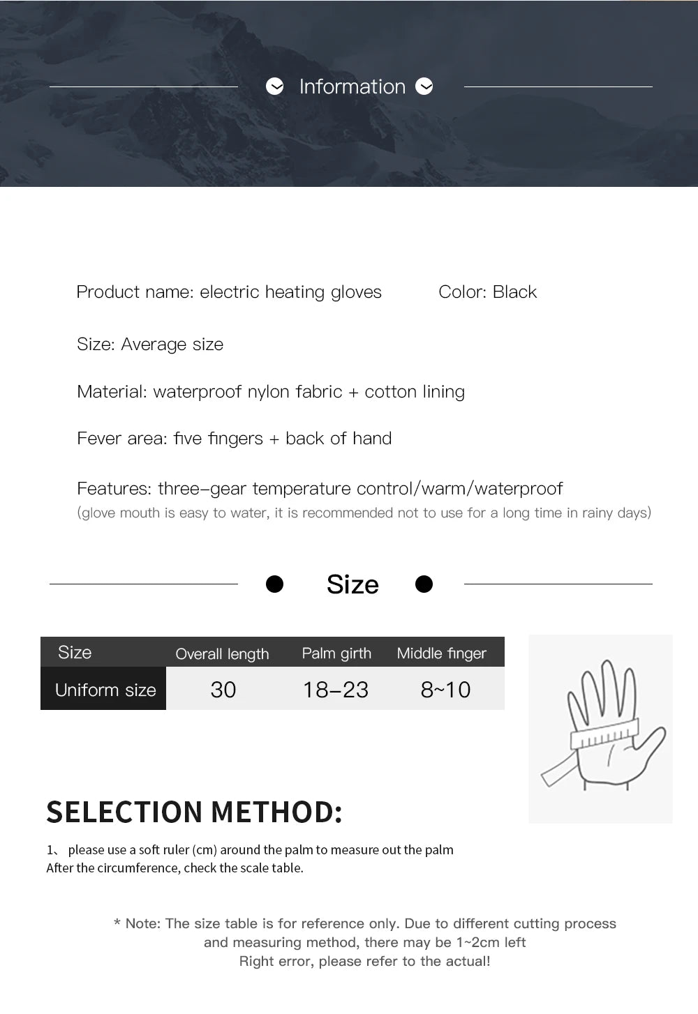 Electric Heated Gloves Motorcycle Winter Moto Heated Gloves Warm Waterproof Rechargeable Heating Thermal Gloves For Snowmobile