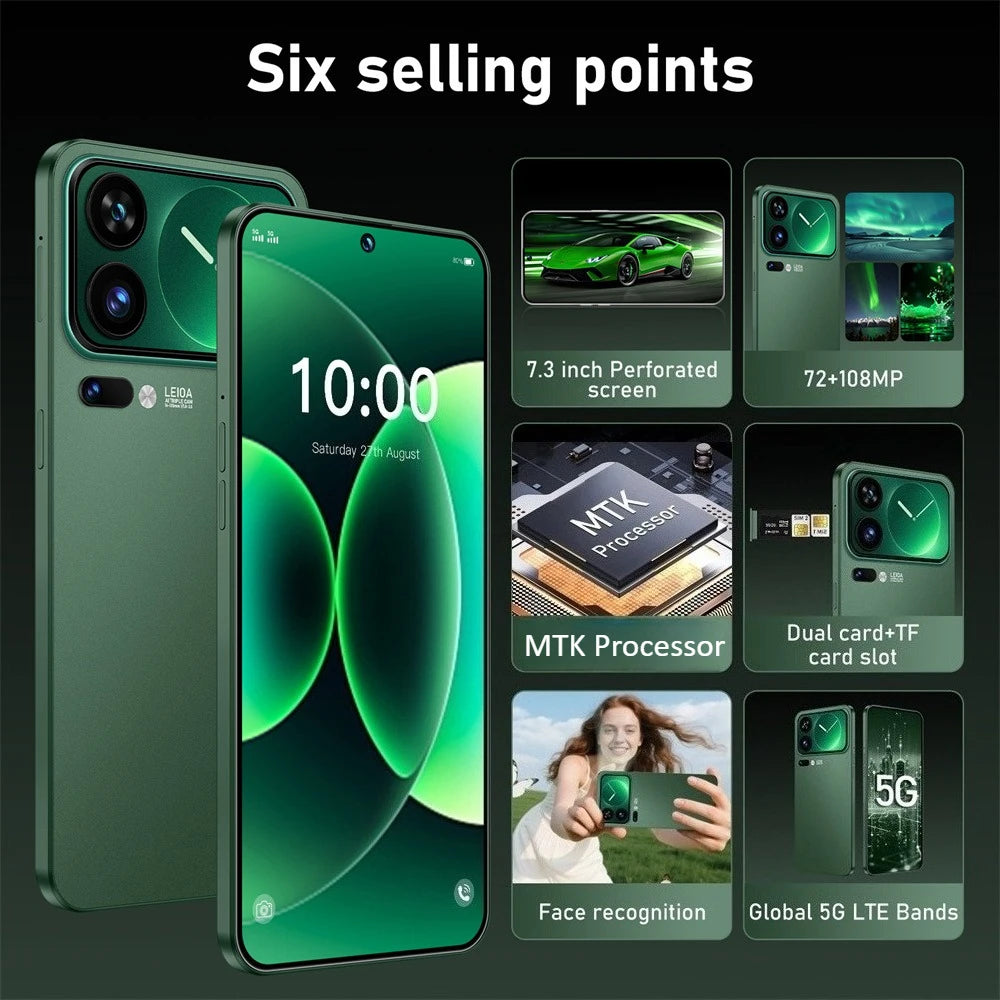 Silicone Protective Covers for M17 Pro Max Smartphone Accessories 7.3inch High-quality Mobile Cell Phones Case Android 5G