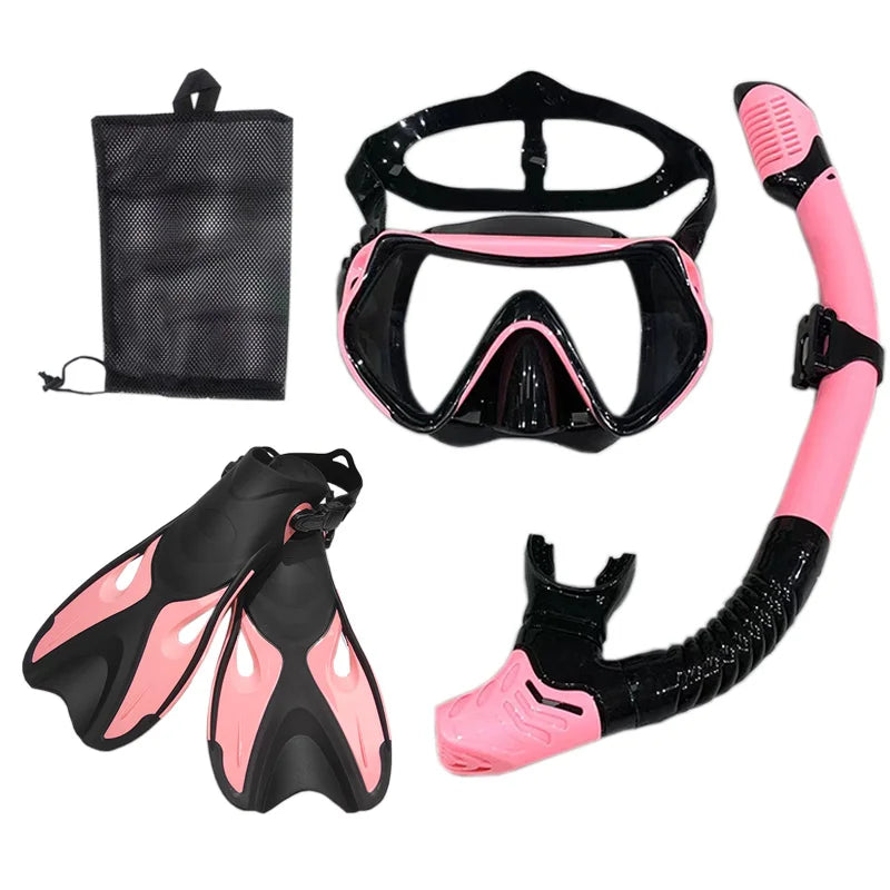 Snorkeling Scuba Diving Mask Free Diving Goggles Silicone Skirt Panoramic Dive Mask For Adults Swimming Snorkeling