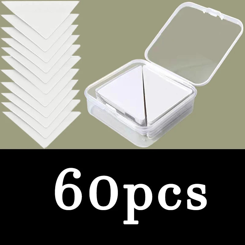 Prevent Deformation Collar Stays Stickers Anti Roll Stand Collar Shaper Adhesive Shaping Patch Avoid Curl Polo Shirts Fixed Pads