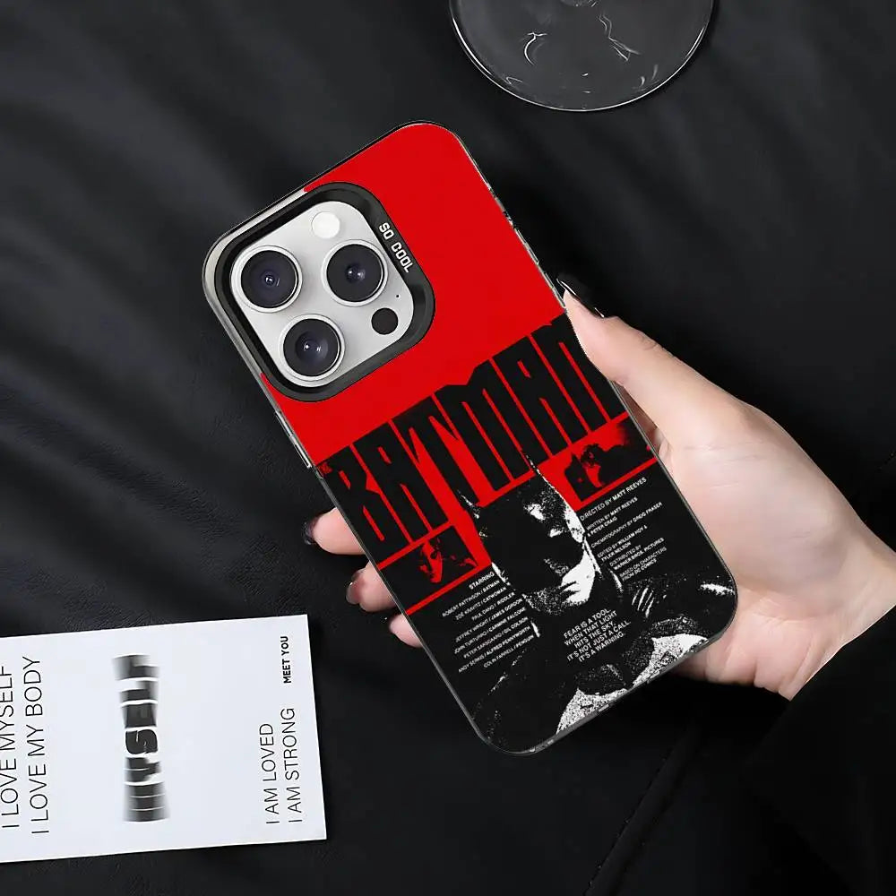 Cool Movie-B-batmanS Classic Phone Case For IPhone 17 16 15 11 12 13 14 Pro Max 16 Plus 12 Mini 7 8 XR XS 15Pro MAX Cove