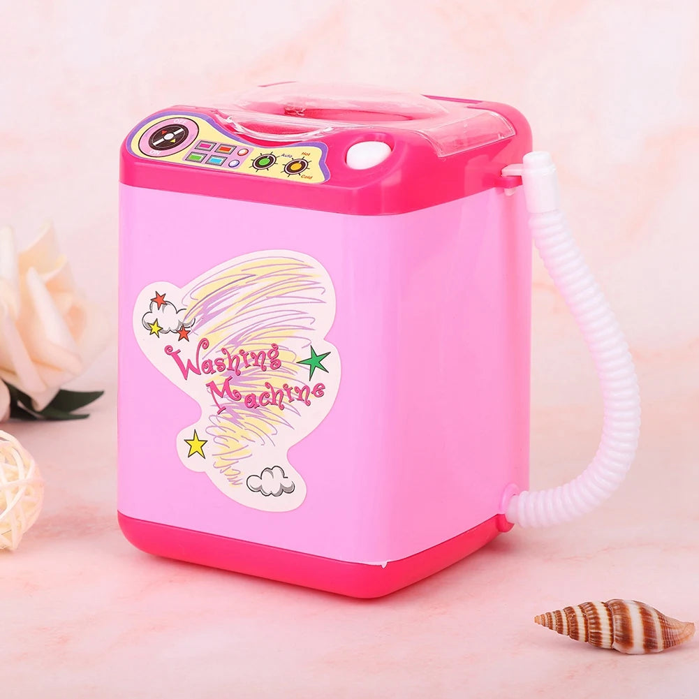 Simulation Washing Machine Make Up Brush Washing Machine Mini Simulation Washing Machine Electric Make Up Brush Washing Machine