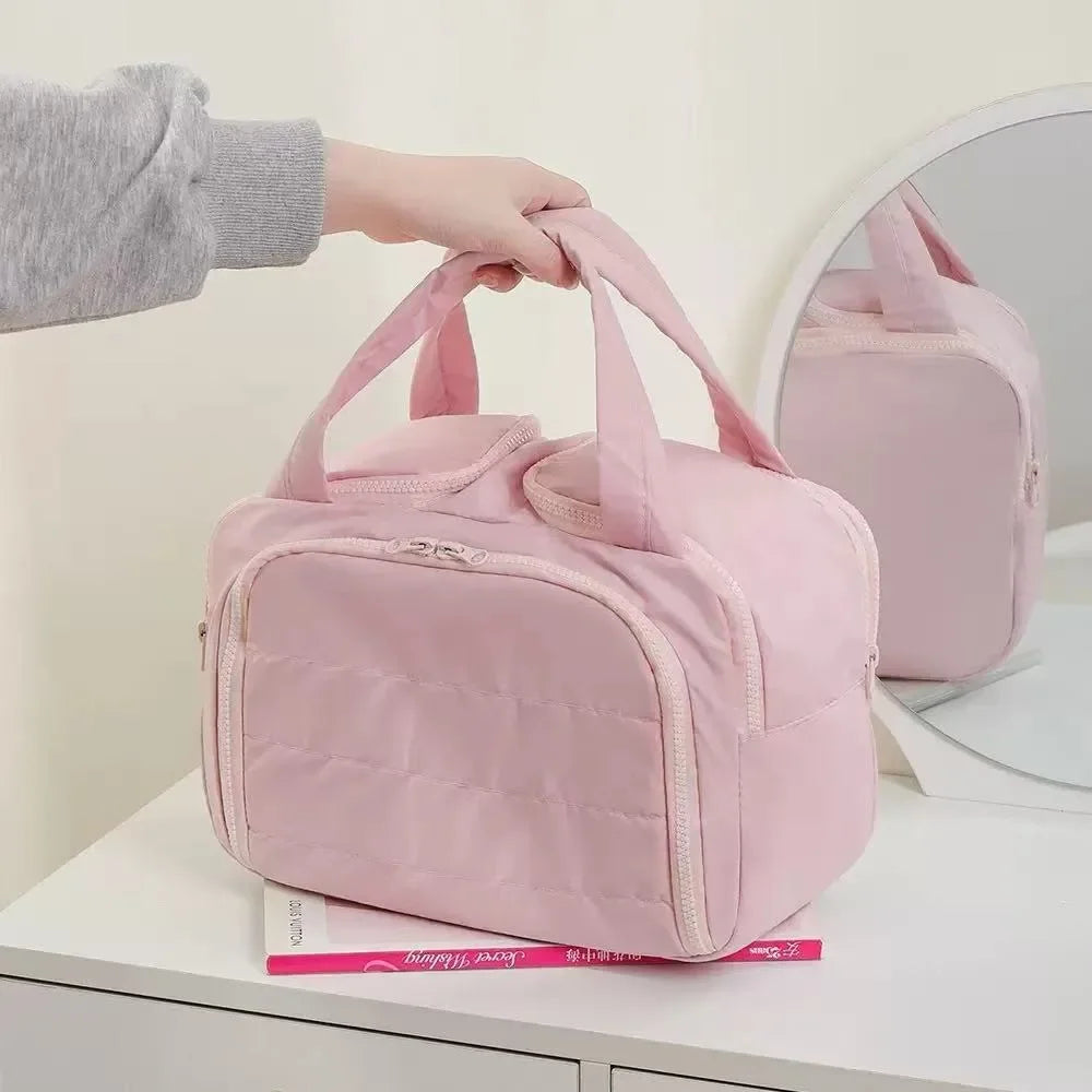 2026 femmes Y2K, sac à main en nylon écologique pliable, sac à bandoulière simple grande capacité Commuter bag