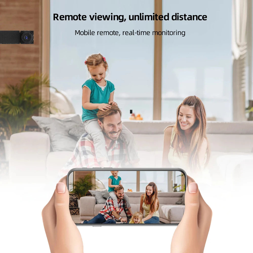 HD 1080P WiFi Mini Camera DIY Module Home Security Cam For Wide Angle Motion Detection Alarm & Record Support Phone App