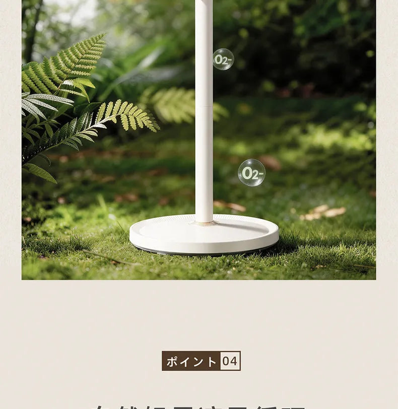Electric fan floor fan silent household large wind desktop small air circulation refrigeration air conditioner