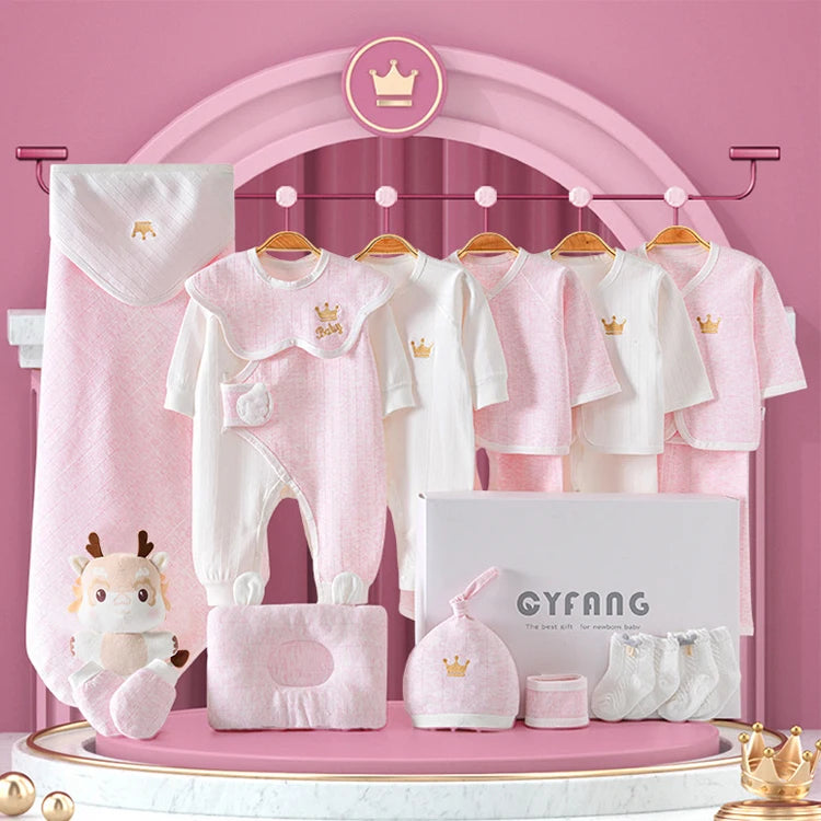 Newborn Baby Clothing 15/18/20 Pieces/0-3Months 100%Cotton Kids Clothes Suit Unisex Infant Boys Girls Clothing Set Without Box