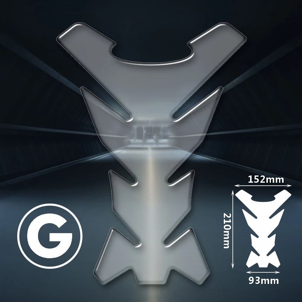 Transparent Motorcycle Tank Pad Protection Universal for Kawasaki Honda Yamaha Suzuki Aprilia Benelli Motorbike Stickers