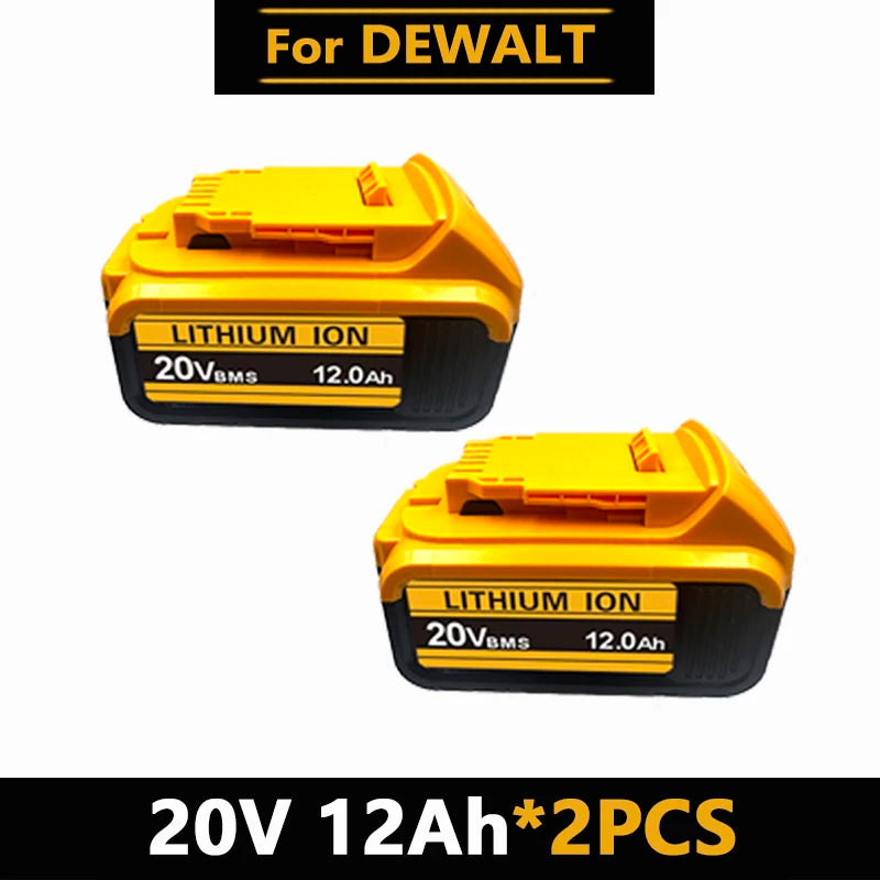 Original for DeWalt 6Ah/8Ah/12Ah 20V battery replaceable DCB184 DCB200 DCF892 DCF845 DCF850 DCF911 DCD800 DCD805 Tools Battery