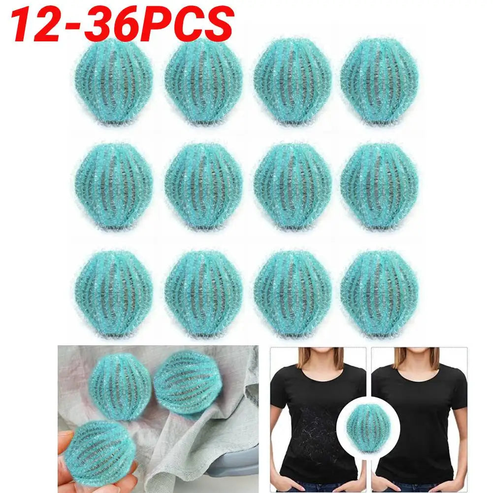 12-36pcs Pet Hair Remover for Laundry Washing Machine Balls Reusable Lint Remover Pet Dog Cat Hair Catcher Laundry Ball