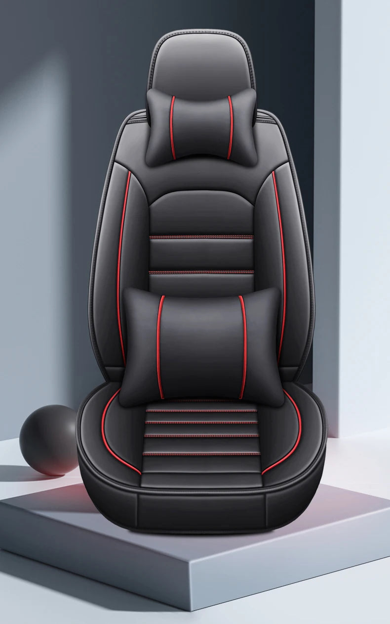 Universal Style Car Seat Cover for Volkswagen Touareg Golf ID3 ID4 X T-Cross Car Accessories Interior Details Seat Protector