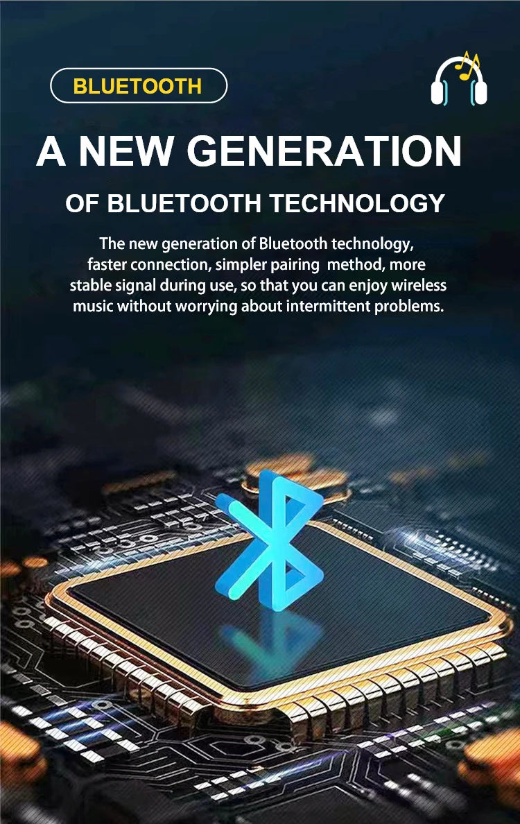 Karaoke Machine with 2 Wireless Microphones, Portable Bluetooth Speaker with Bass/Treble Adjustment, Supports TF Card/USB/AUX