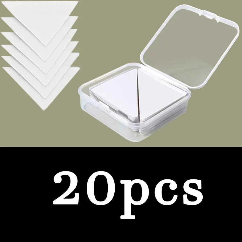 Anti Curl Collar Stays Avoid Roll Polo Shirts Shaping Patch Adhesive Stand Collar Shaper Sticker Prevent Deformation Fixed Pads