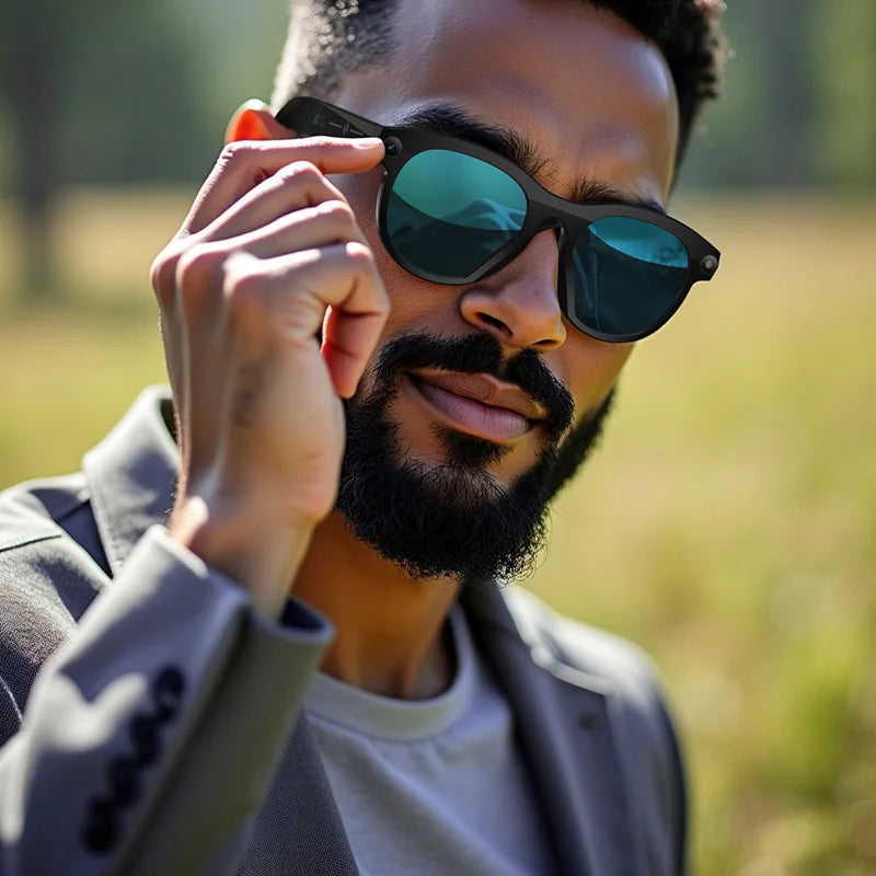 Xiaomi  6K HD AI Smart Intelligent Camera Glasses Shooting Translation Bluetooth Call LED Intelligent Recognition Sunglasses