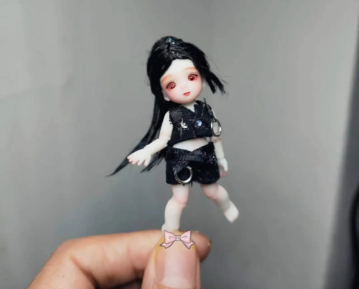 BJDmuñecas구체관절인형muñecas para niñas bebe reborn Mini doll 6cm elf Kawaii opera doll adult toy makeup doll free shipping.