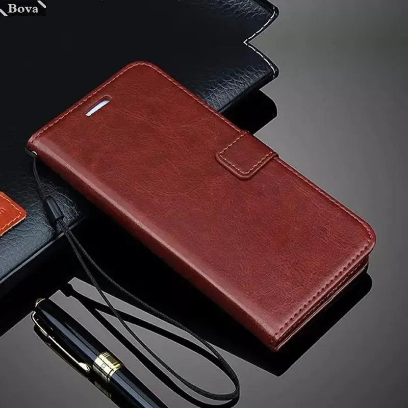 Card Holder Pu Leather Cover Case for OPPO Realme Narzo 50A Flip Cover Retro Wallet Bag Fitted Case Business Fundas Coque