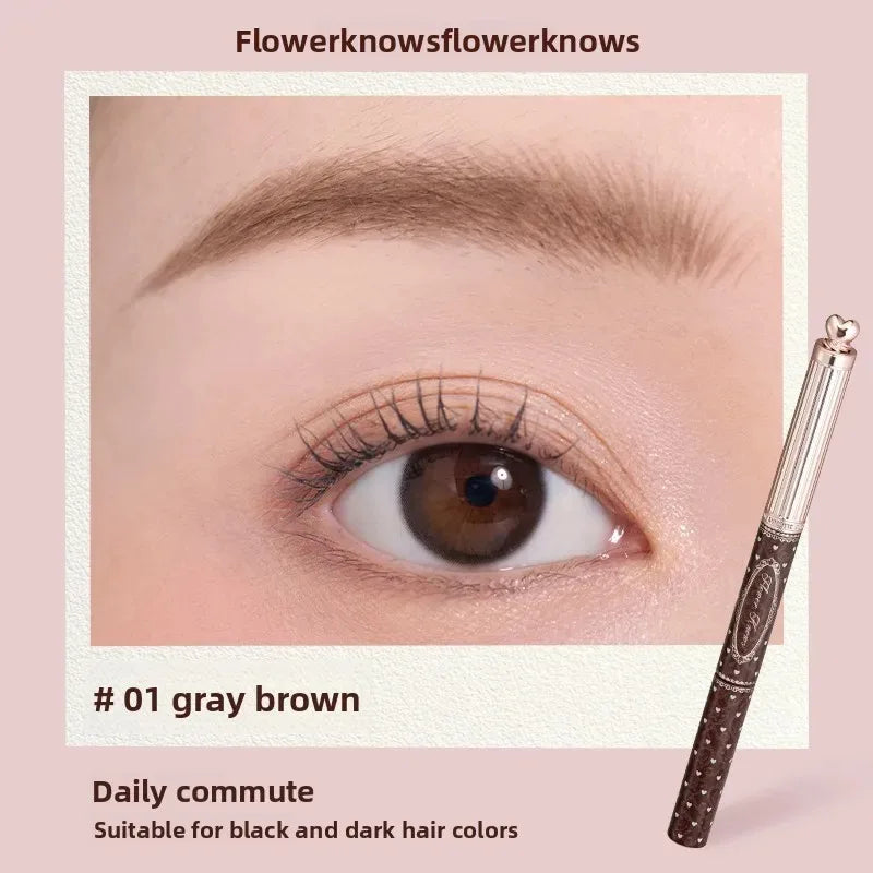 Flower Knows Chocolate SWEETIE BEAR Makeup Set Eyeshadow Palette Matte Lip Mud Blush Long Lasting Black Mascara Cream Original