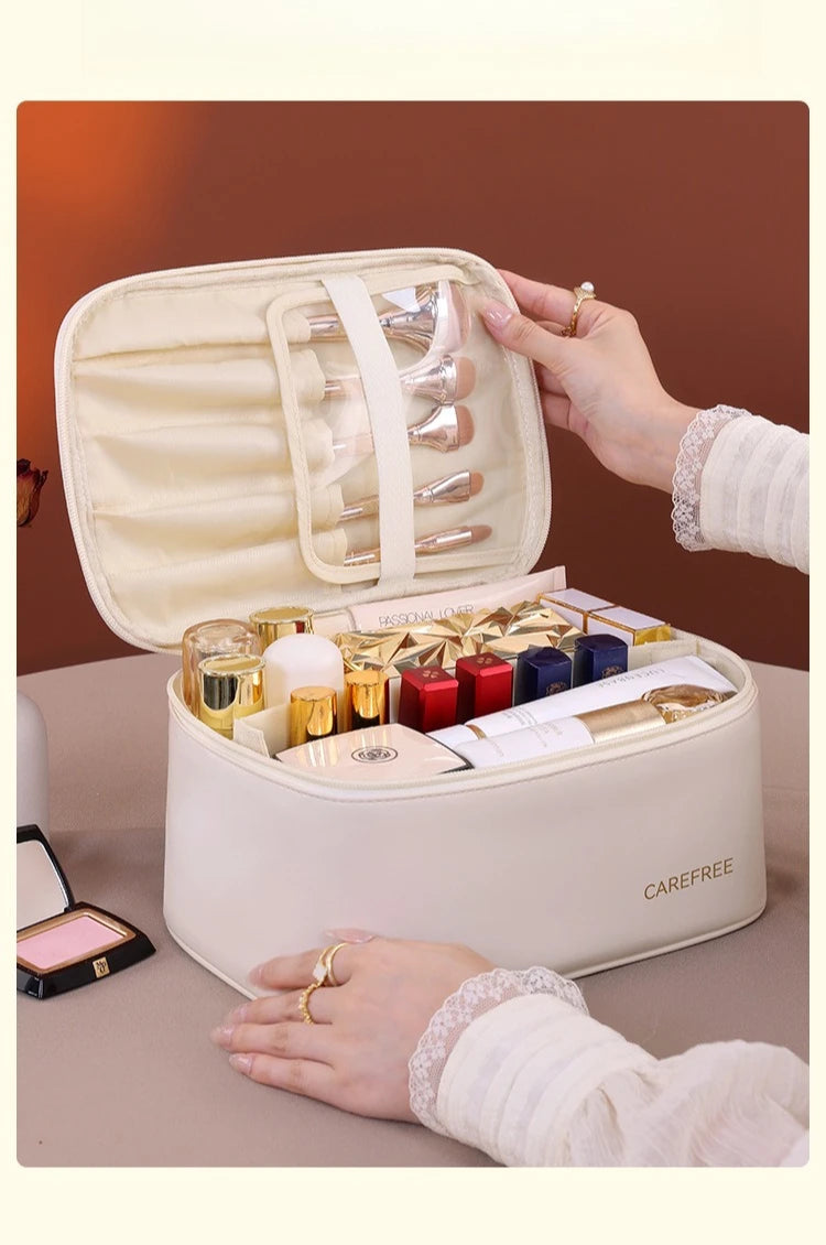 Multifunctional Cosmetic Bag Large Capacity Makeup Organizer Case For Women Travel Toiletry Storage Pouch Toilet storage bag