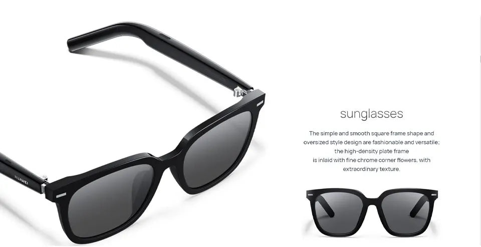Huawei Smart Glasses 2 All-weather intelligent broadcasting, 11 hours of continuous listening