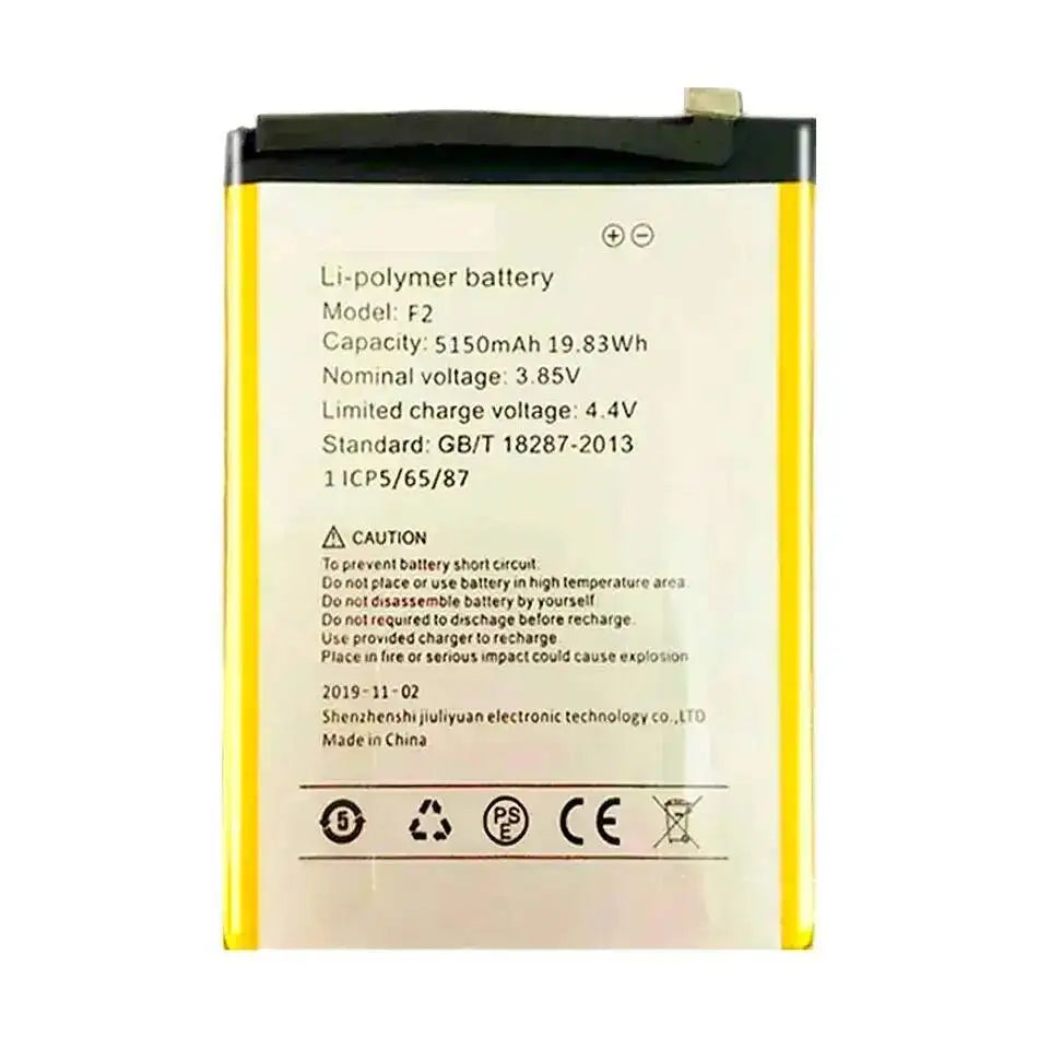 For Umidigi Umi F2 5150Mah Premium Replacement Long-Lasting Mobile Phone Battery