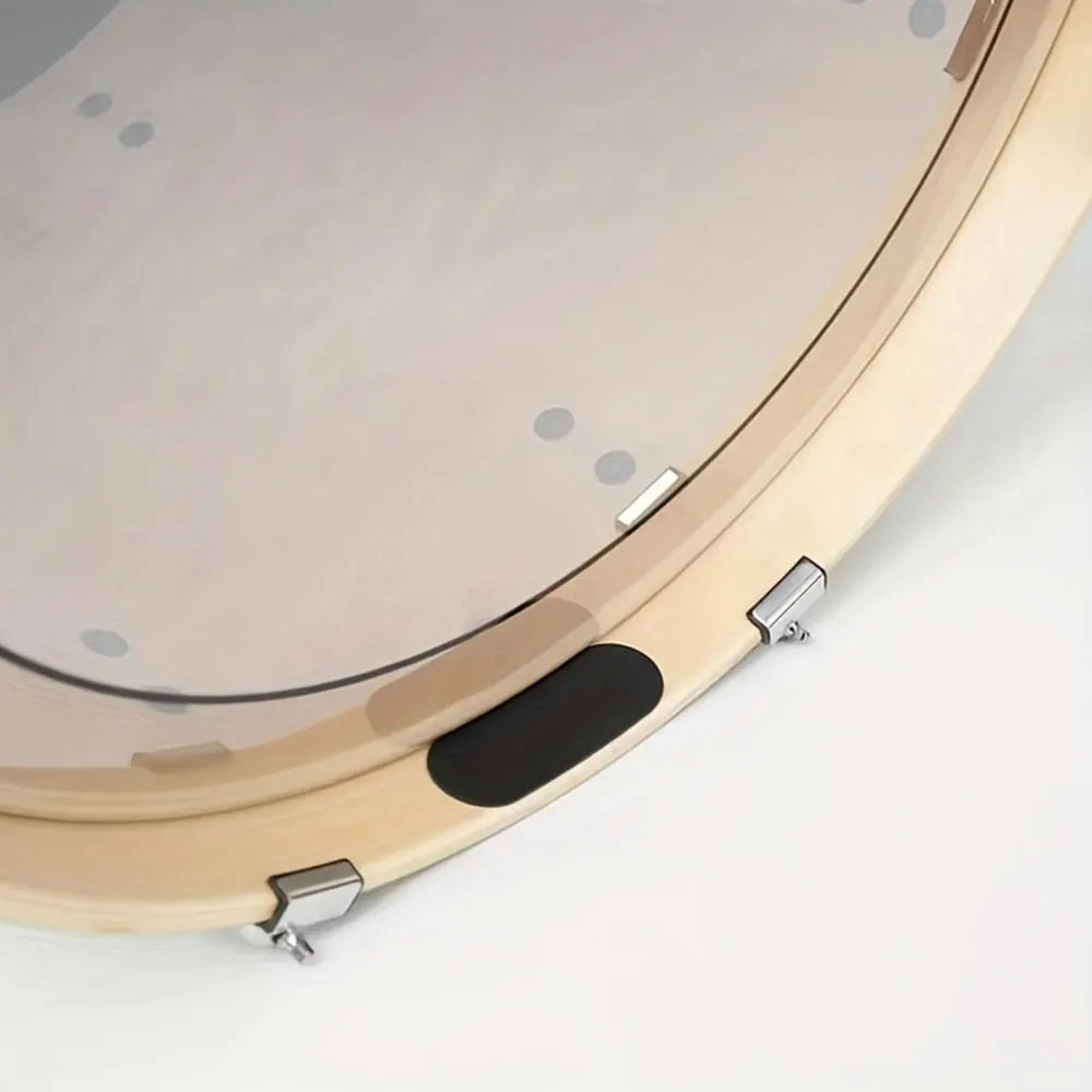 Bass Drum Hoop Protector for Wood Hoops, Rubber Bass Drum Hoop Guard Kick Drum Rim Protector Wood Hoop Protector