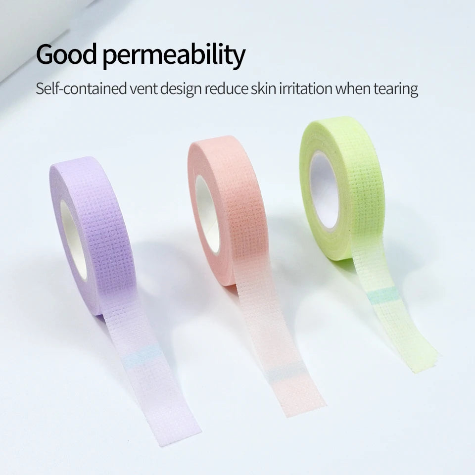 5/10/30/50 Rolls Eyelash Tape Professional Anti-allergy Non-woven Fabric Makeup Tool Eyelash Extension Tape