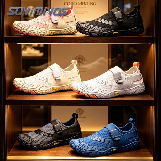 Unisex 5-Finger Barefoot Water Shoes | Quick-Dry Non-Slip | Swimming, Hiking & Sports | Multiple Colors