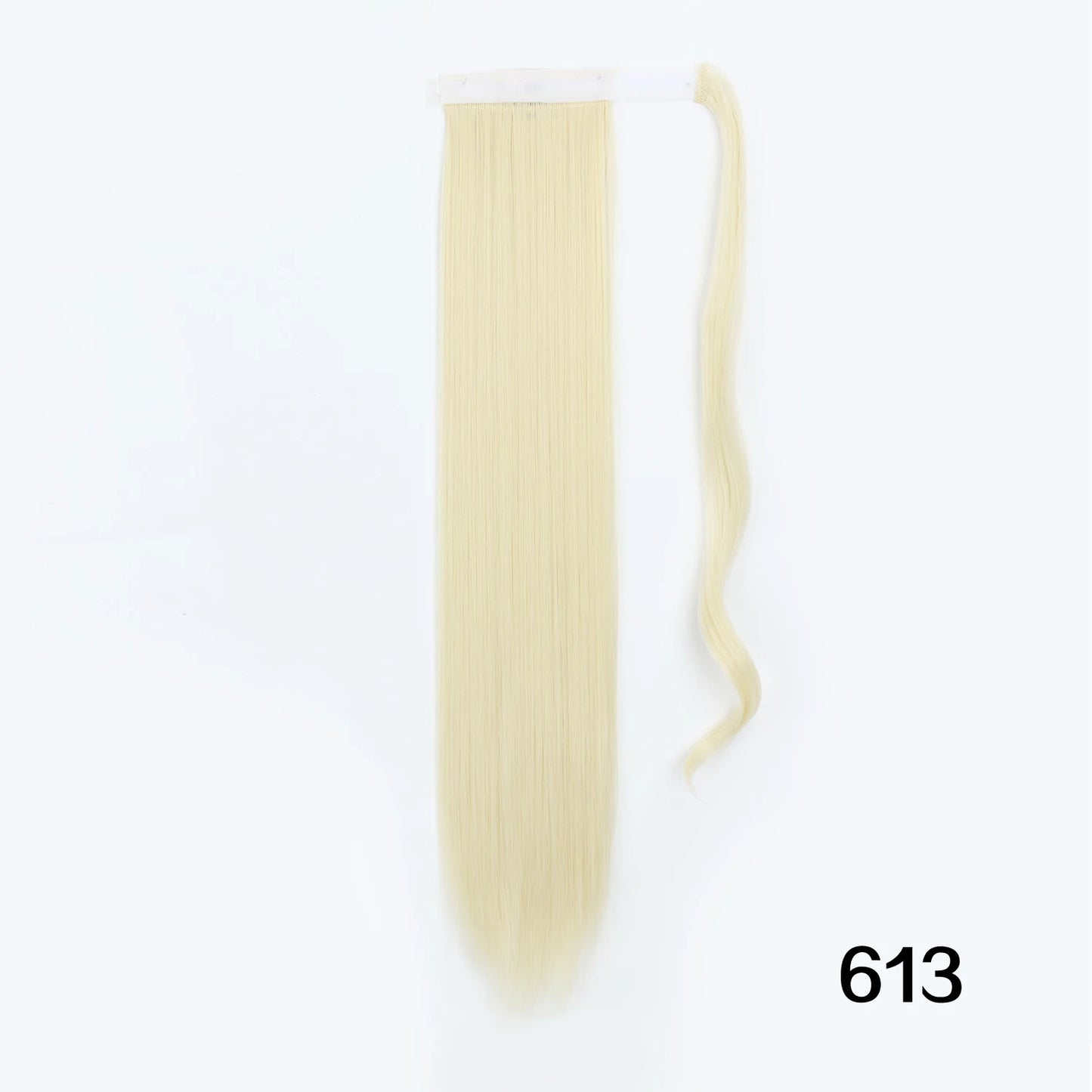 MERISIHAIR Synthetic 22 34 inches Long Straight Ponytail Extensions Heat Resisting Ponytail Brown Blonde Hair Women