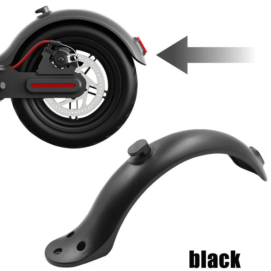 For Xiaomi Mijia MI M365 1S M187 Pro E-Scooter Tire Splash Fender with Rear Taillight Front Back Guard Mudguard screw line Parts