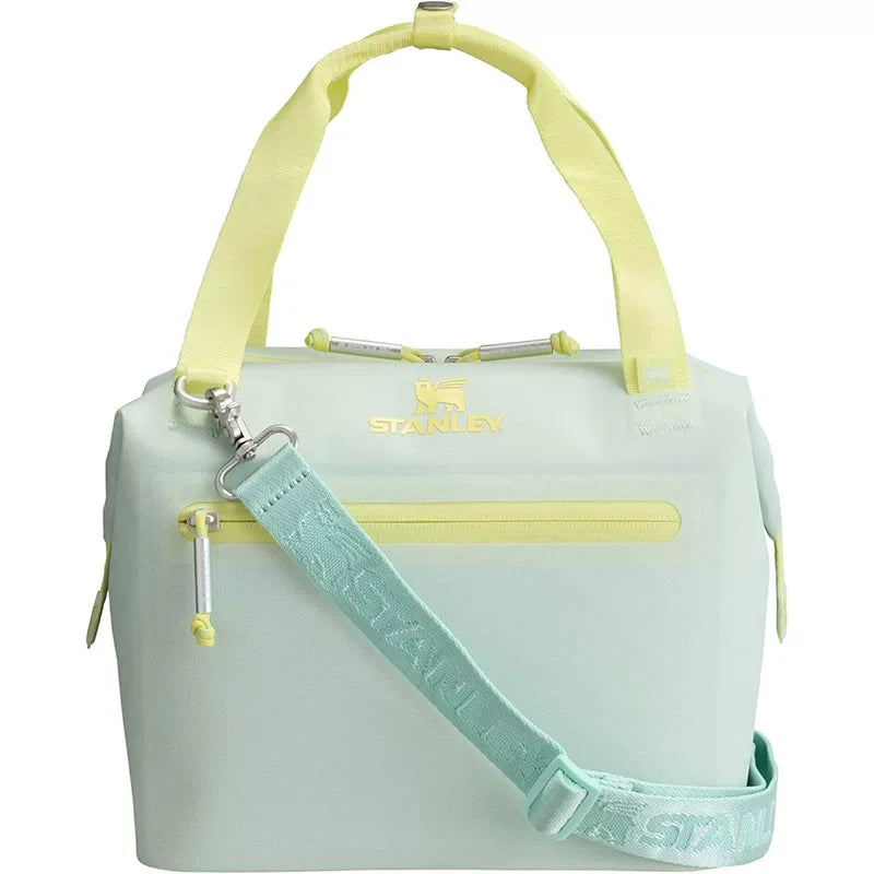 Mini Cooler Lunch Bag Waterproof Insulated Crossbody Bag Fits 40oz Tumbler For Outdoor Camping Picnic Work