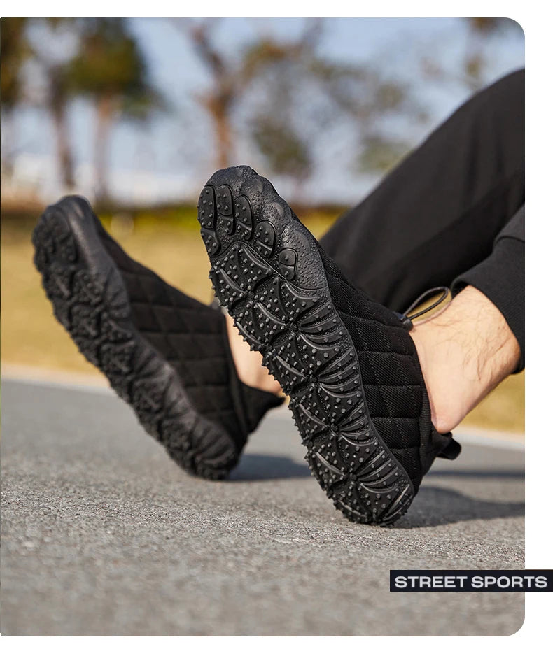 Men Barefoot Aqua Swim Walking Shoes Wide Toe Minimalist Comfortable Walking Shoes Non-Slip for Swim Beach