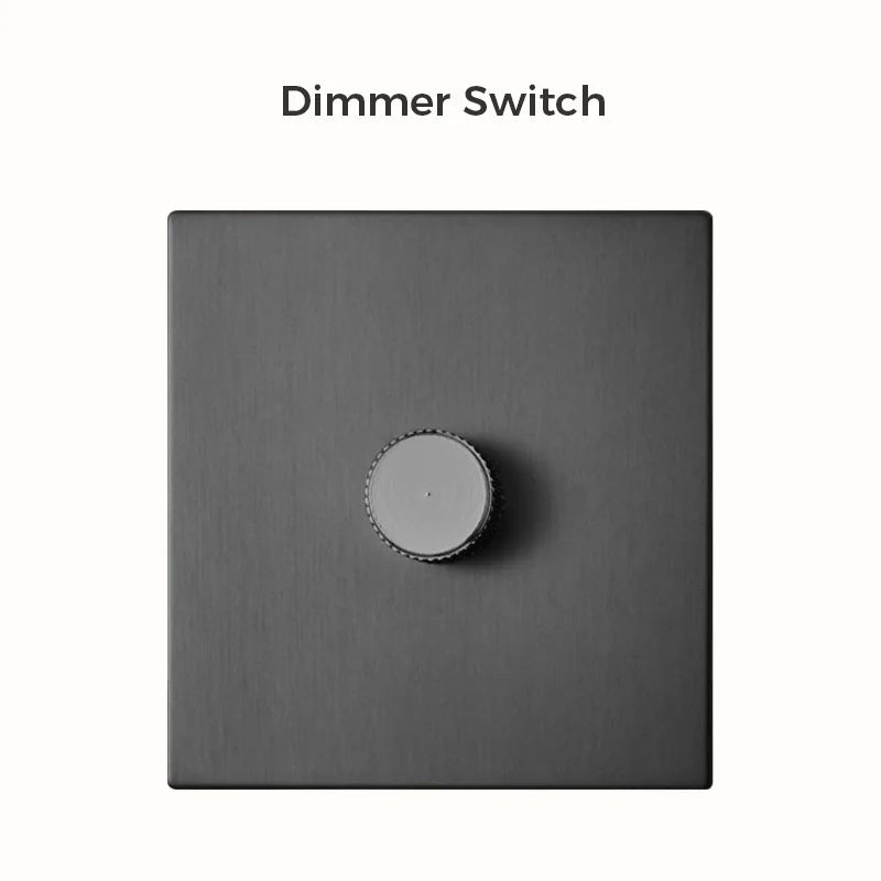 Avoir Wall Push Button Switch Y Type On Off Rocker Switches 2Way Power Scoket Gray Europe UK Electric Outlets Home Improvements