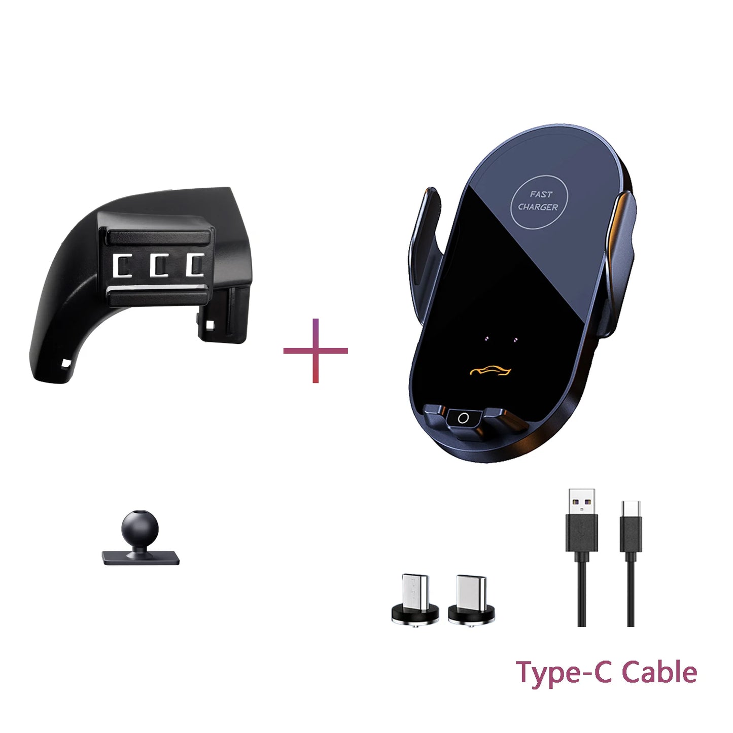 For Renault Koleos 2017 2018 2019 Car Phone Holder Wireless Charging Magnetic Phone Holder Car Magsafe Support Accessories