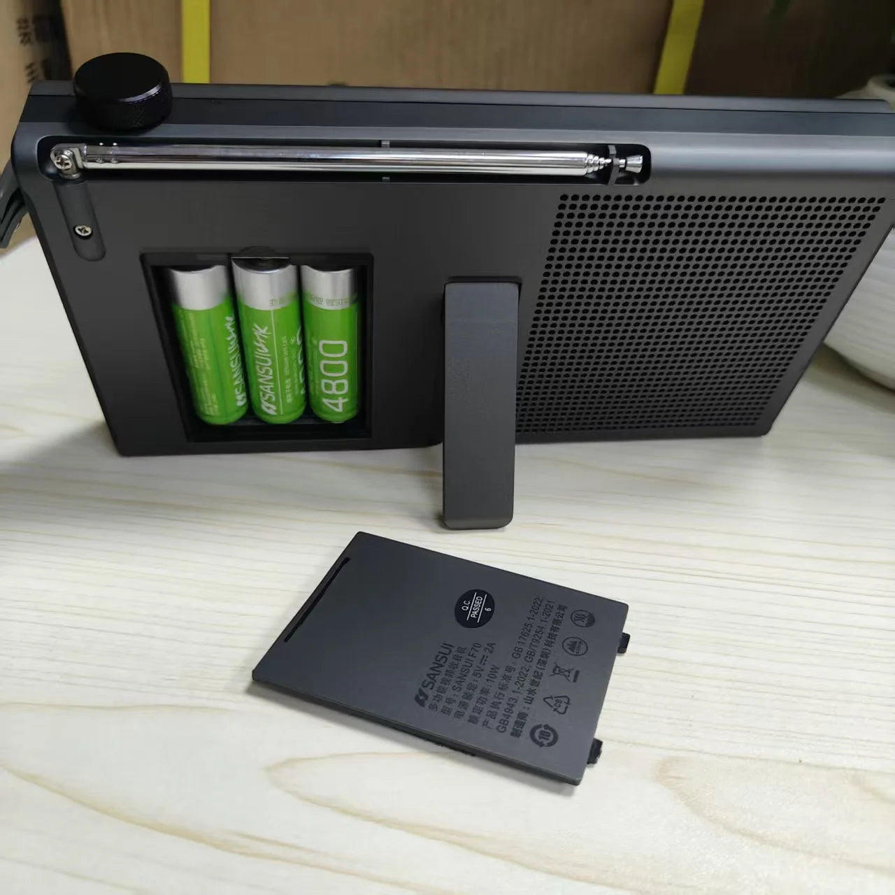 Sansui F70 7-Inch FM Radio MP4 Card Video Player High Definition Screen Multi-purpose Bluetooth E-book Reading Wireless Speaker
