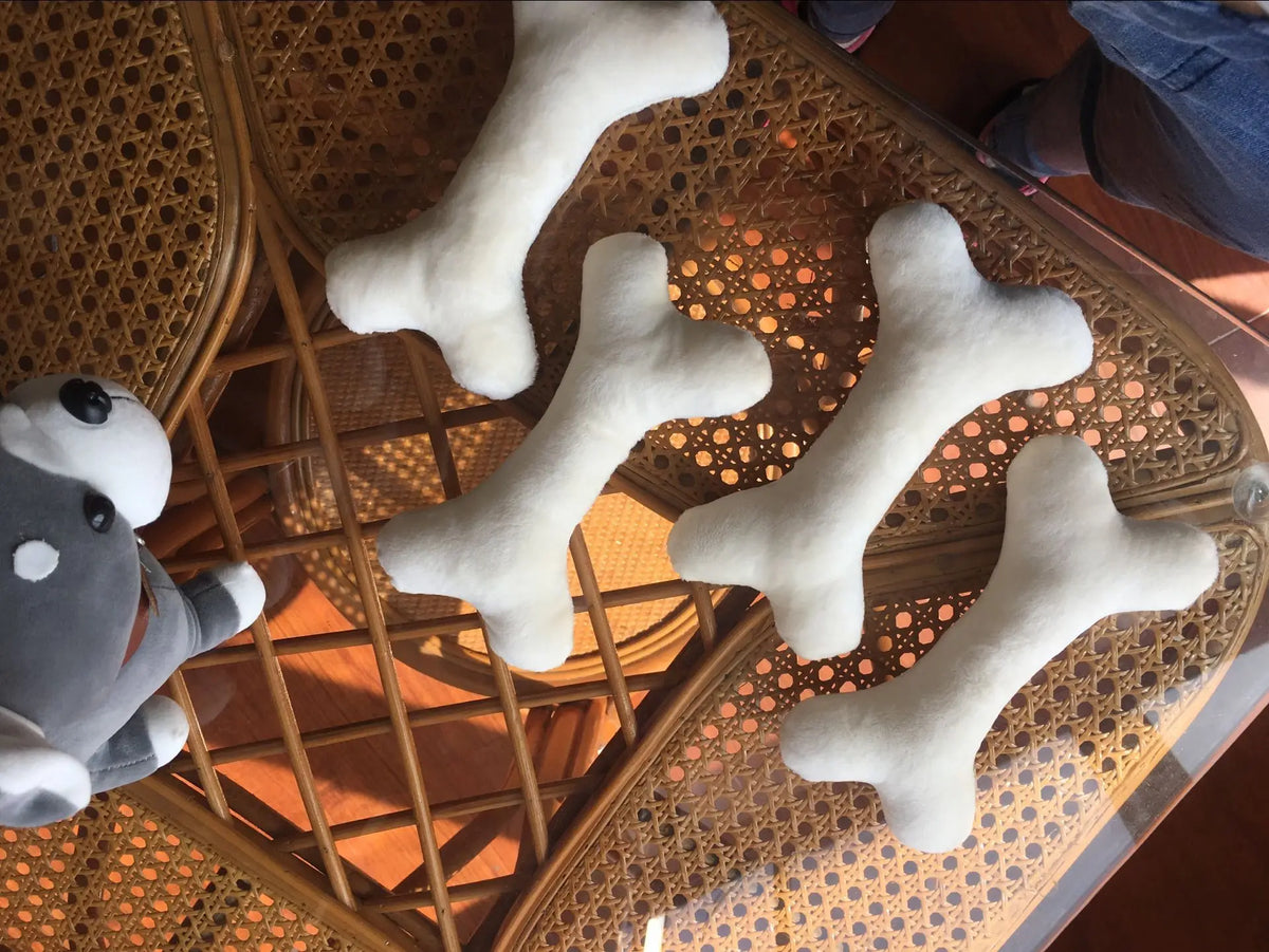 Pet Toy Plush Toy Gift Bone Doll Simulation Toy for Dogs