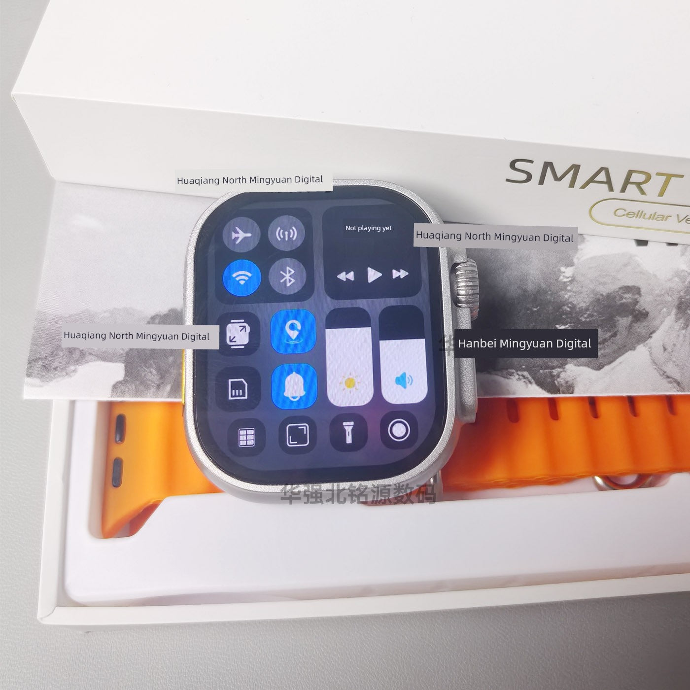 Huaqiang North New Arrival Dw100pro + Ultra Top with Smart Watch Plug-in Card and Shuncheng 5.0 Teenagers