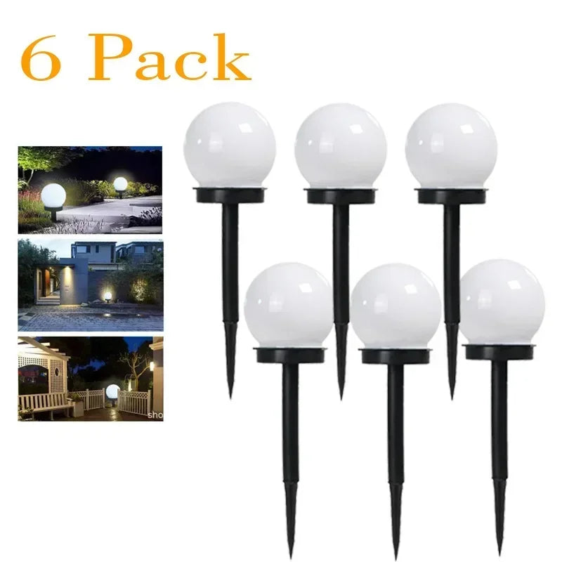 9PC Solar Light Outdoor Solar Garden Light Solar Pathway Landscape Light Waterproof Solar Lawn Lamp For Home Yard Patio Driveway