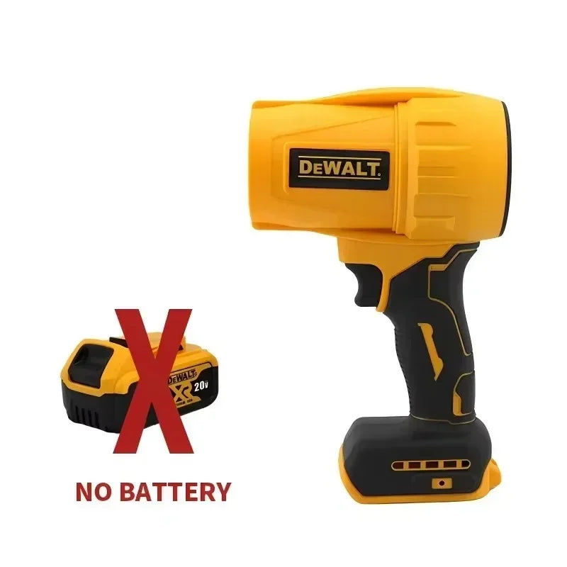 Dewalt  Brush Air Hair Dryer Wireless Turbo Fan Handheld Violent Fan Dryer 20V Rechargeable Dust Removal Tool