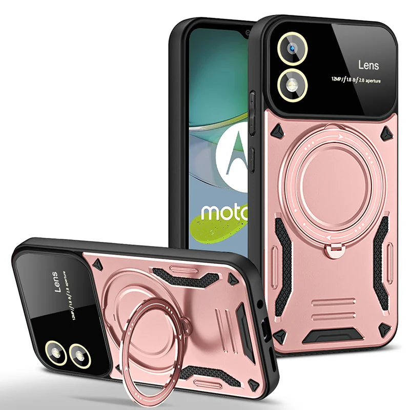 Camera Protect Shockproof  Armor Phone Case For Xiaomi 11T 12T Pro 13 13T Pro For Xiaomi 14 Pro Magnet Holder Ring Back Cover