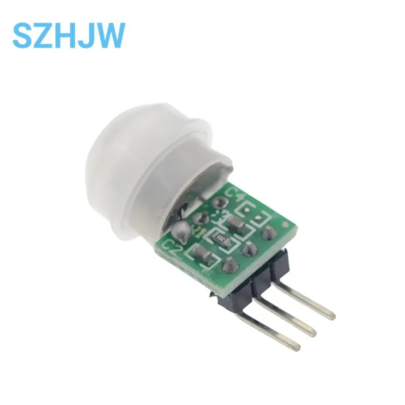 1-10pcs Mini IR Infrared Pyroelectric PIR Body Motion Human Sensor Detector Module