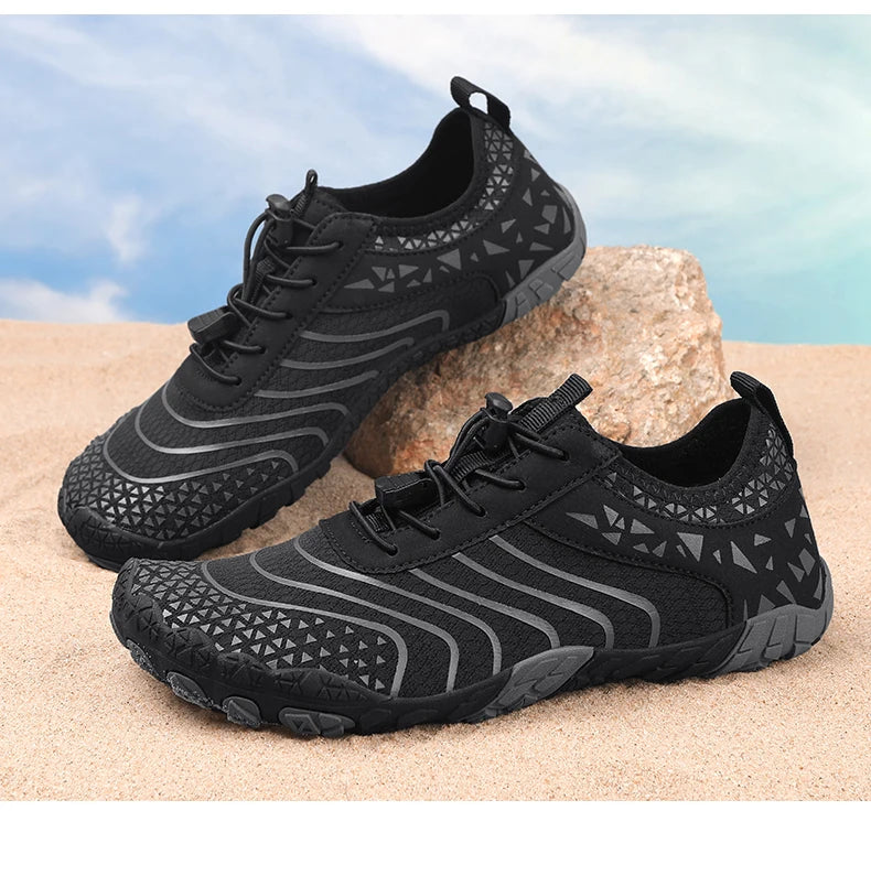 Aqua Shoes For Women Men Barefoot Water Shoes Anti-Slip Quick-Drying Outdoor Beach Upstream Wading Swimming Shoe Sneakers Unisex