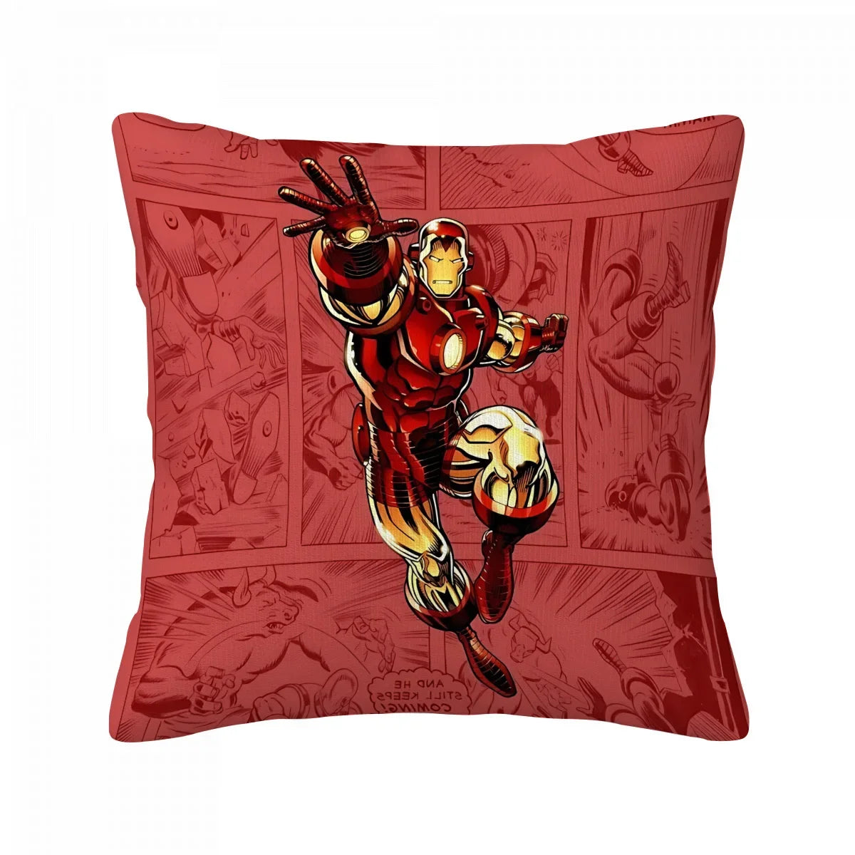 Iron Man Cushion Covers  Cushions Cover for Sofa Home Decorations Anime Interior Decoration Decorative Pillowcase Pillow