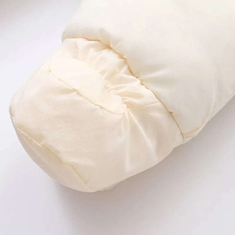 Winter Newborn Baby Jumpsuit Thicken Baby Clothes Plus Velvet Warm Baby Rompers With Gloves Hooded Infant Snowsuit Clothing