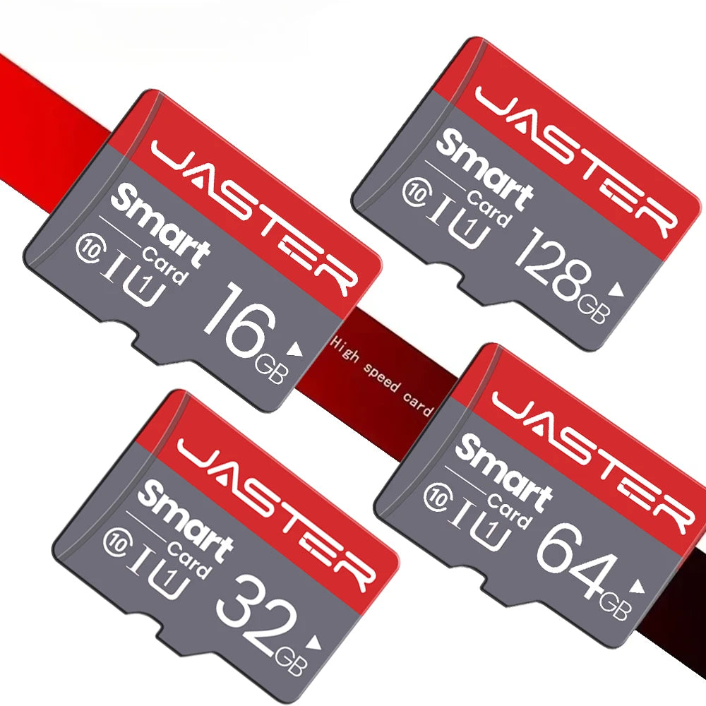 JASTER High Speed Mini SD Memory Card 256GB Class 10 Micro TF flash usb pen drive card 8GB 16GB 32GB 64GB 128GB for Smartphone
